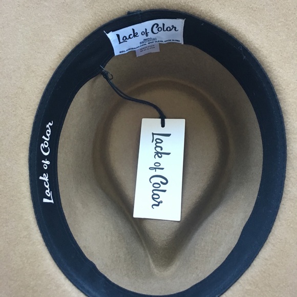 Lack of Color - Teak Rancher Fedora Hat Small 55cm - Picture 10 of 10